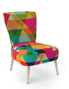 Diamond Retro IX - Upholstered Mid-Century Accent Chair