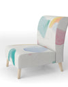 Joy Geometric Simple - Upholstered Mid-Century Accent Chair