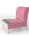 Geometric Neapolitan II - Upholstered Shabby Chic Accent Chair