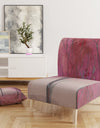 Pink Forest - Upholstered Tranditional Accent Chair