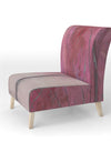 Pink Forest - Upholstered Tranditional Accent Chair