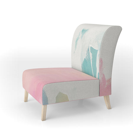 Pink Dream - Upholstered Modern Accent Chair