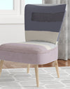 Painted Weaving IV Fb - Upholstered Modern Accent Chair