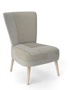 Painted Weaving III Fb - Upholstered Modern Accent Chair