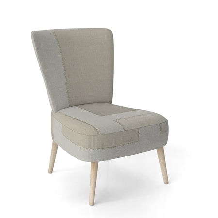 Painted Weaving III Fb - Upholstered Modern Accent Chair