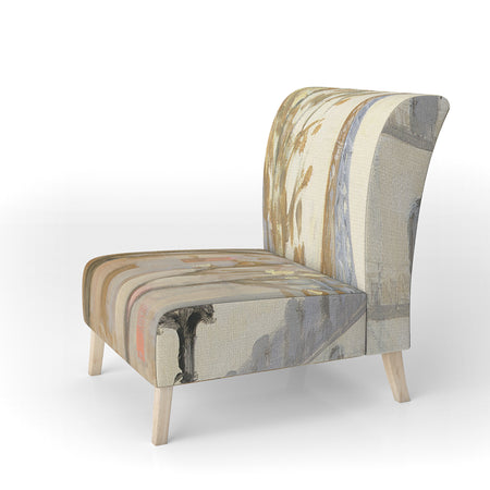 Love In Paris V - Upholstered Romantic French Country Accent Chair