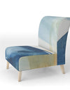 Indigo Panel III - Upholstered Glam Modern Accent Chair