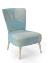 Running Water III - Upholstered Traditional Accent Chair