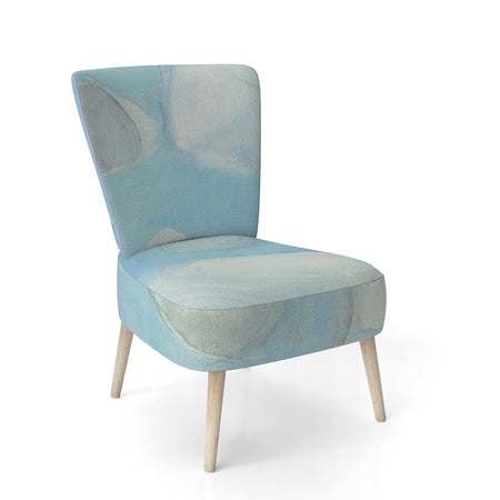 Running Water III - Upholstered Traditional Accent Chair