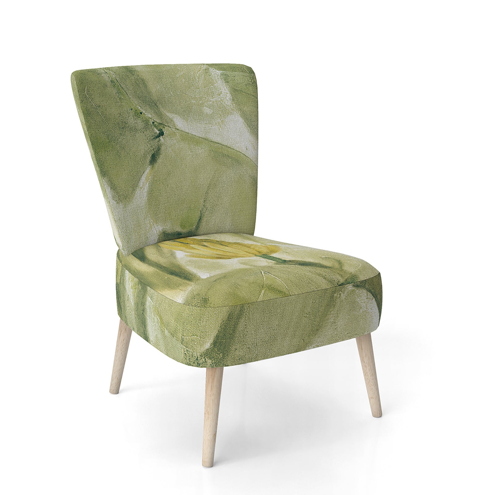 Tropical Canopy II Green - Upholstered Traditional Accent Chair