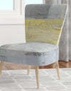 Patchwork Abstract I - Upholstered Modern Accent Chair