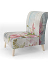 Maison Des Fleurs III - Upholstered Cabin & Lodge Accent Chair