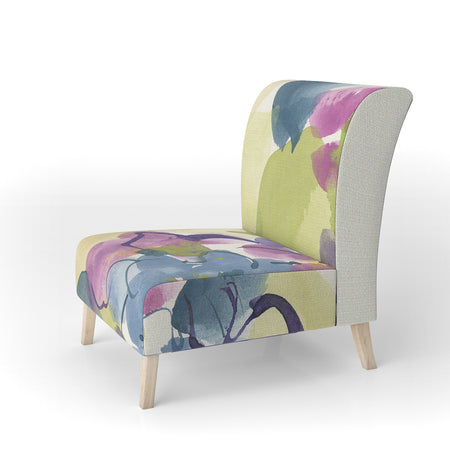 Spring Bouquet II - Upholstered Traditional Accent Chair