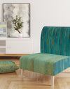 Rain Abstract Panel - Upholstered Modern Accent Chair