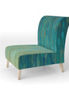 Rain Abstract Panel - Upholstered Modern Accent Chair