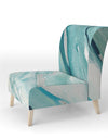 Silver Springs I Blue Green - Upholstered Nautical & Coastal Accent Chair