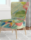 Hibiscus Garden II - Upholstered Traditional Accent Chair