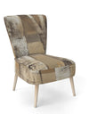 Natural Birch Forest I - Upholstered Traditional Accent Chair