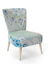 Watercolor Mandalas IV - Upholstered Floral Accent Chair