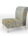 Galm Abstract III - Upholstered Transitional Accent Chair