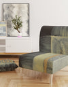 Galm Abstract II - Upholstered Transitional Accent Chair