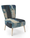 Deep Woods II Indigo - Upholstered Country Charm Accent Chair