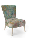 Flower Shower III - Upholstered Farmhouse Accent Chair