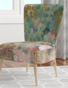 Flower Shower III - Upholstered Farmhouse Accent Chair