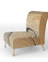 Glam Canion II - Upholstered Modern Accent Chair