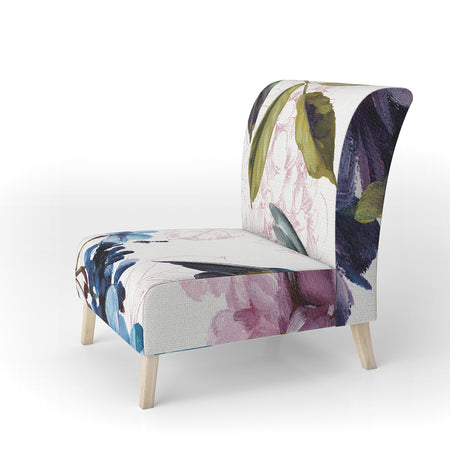 Spring Nectar Square II - Upholstered Traditional Accent Chair