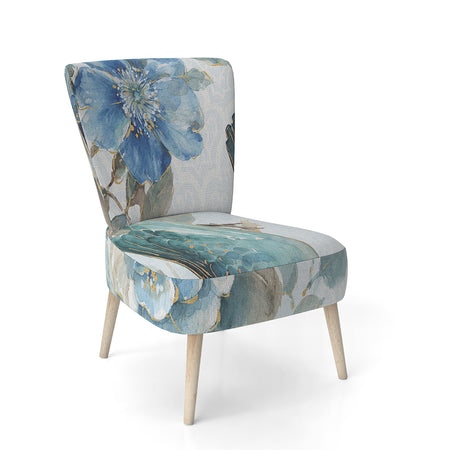 Indigold Bird Cottage Family V - Upholstered Farmhouse Accent Chair