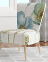 My Greenhouse Cottage Flowers IV - Upholstered Traditional Accent Chair