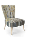 Golden Birch Forest I - Upholstered Landscapes Accent Chair