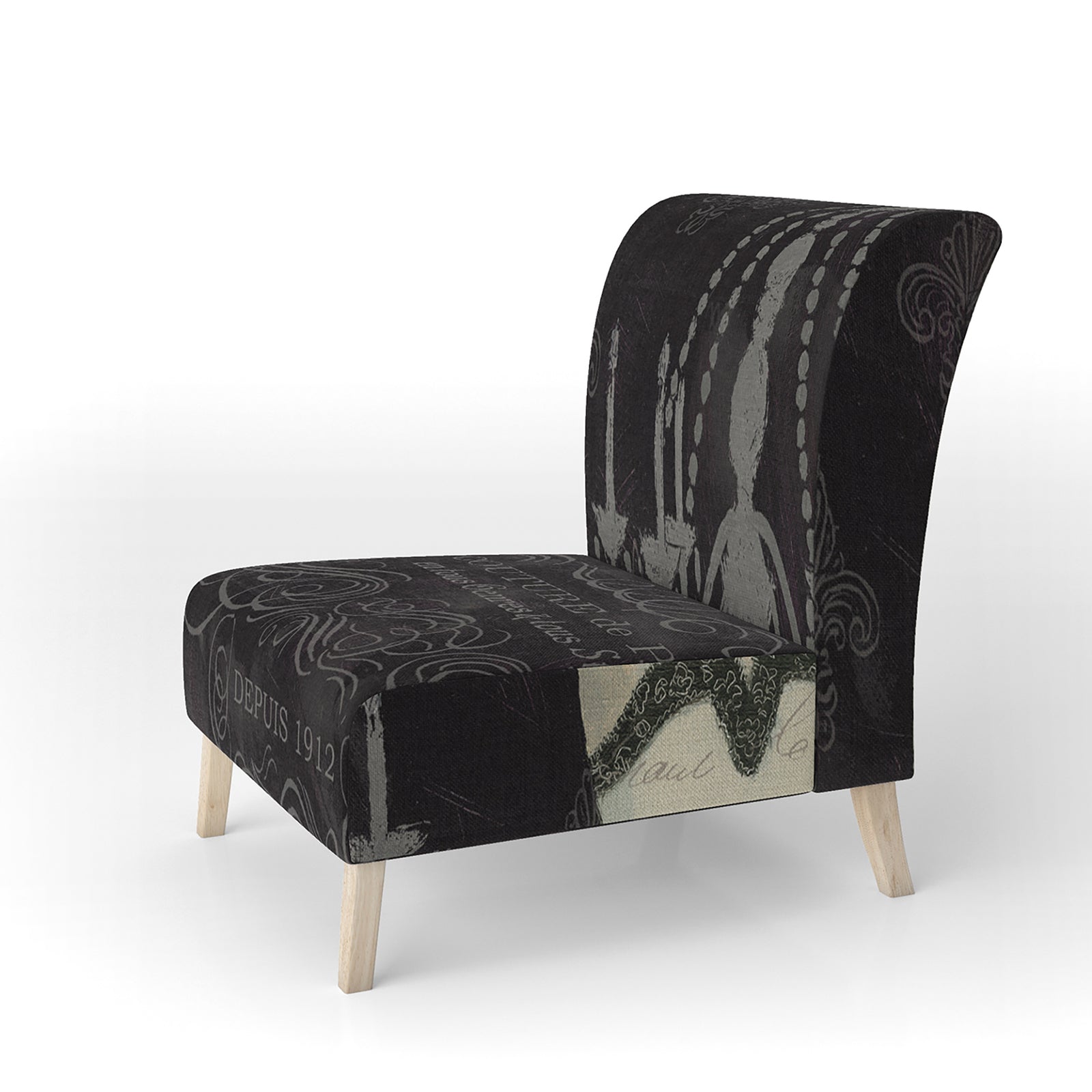 French Couture II - Upholstered Fashion Accent Chair