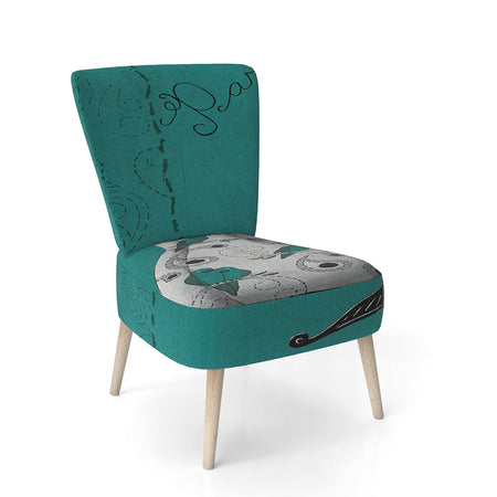 French Couture IV - Upholstered Fashion Accent Chair