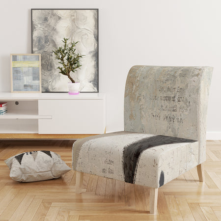 French Bird Flea Market - Upholstered Farmhouse Accent Chair