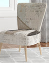 French Bird Flea Market III - Upholstered Farmhouse Accent Chair