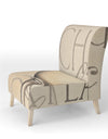 French Chateau White Wine II - Upholstered Food And Beverage Accent Chair