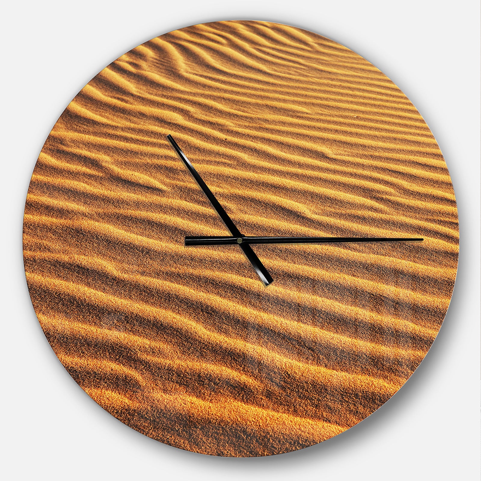 Beautiful Sand Desert Dunes - Oversized Landscapes Wall CLock