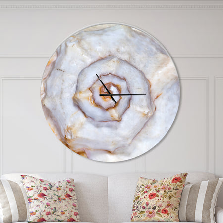 Great Skeleton of Sea Shell - Oversized Coastal Wall CLock