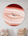 Agate with Chalcedony Geological Crystal - Oversized Modern Wall CLock