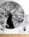Hoto of Winter Branches - Oversized Forest Wall CLock