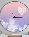 Love is in the Air - Oversized Religious Wall CLock