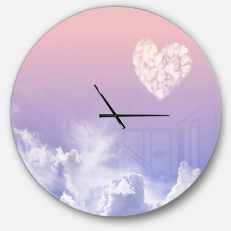 Love is in the Air - Oversized Religious Wall CLock