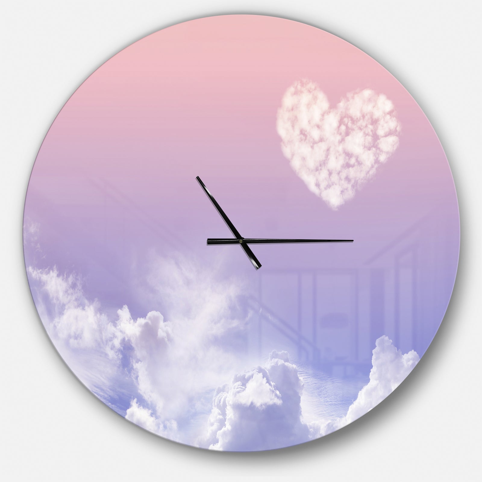 Love is in the Air - Oversized Religious Wall CLock