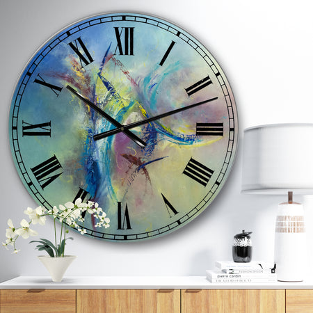 Focused Intention - Large Modern Wall Clock