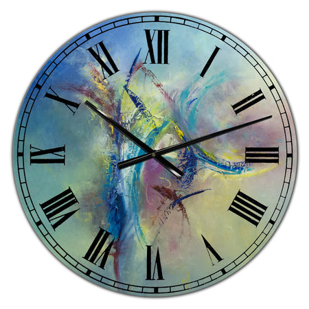 Focused Intention - Large Modern Wall Clock