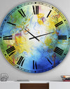 Color Dances - Oversized Modern Wall Clock