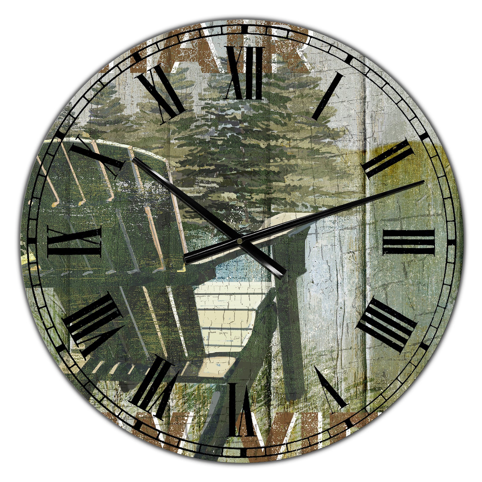Open Season Viewing - Large Traditional Wall Clock