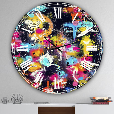 The Lovers The Dreamers & Me - Oversized Modern Wall Clock